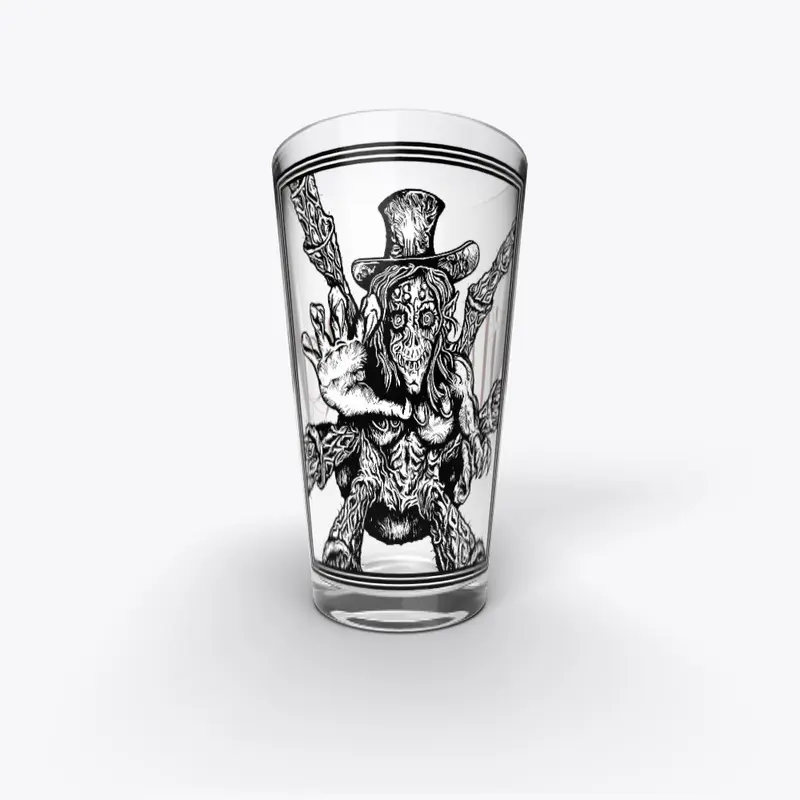 Spinnerette Pint Glass